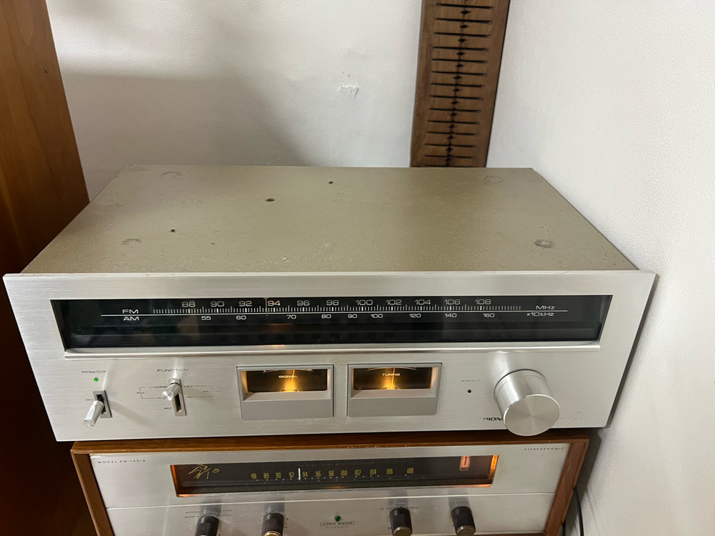 파이오니아 Pioneer tx-606 빈티지 라디오 튜너 이미지