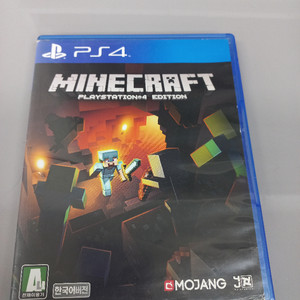 PS4 마인크래프트 CD기스약간, 케이스 상태 나쁨 이미지