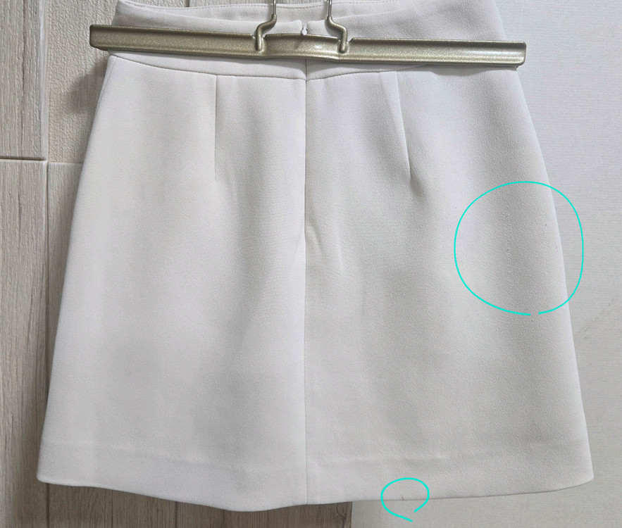 sie시에 라일리 미니 스커트 크림 XS 이미지
