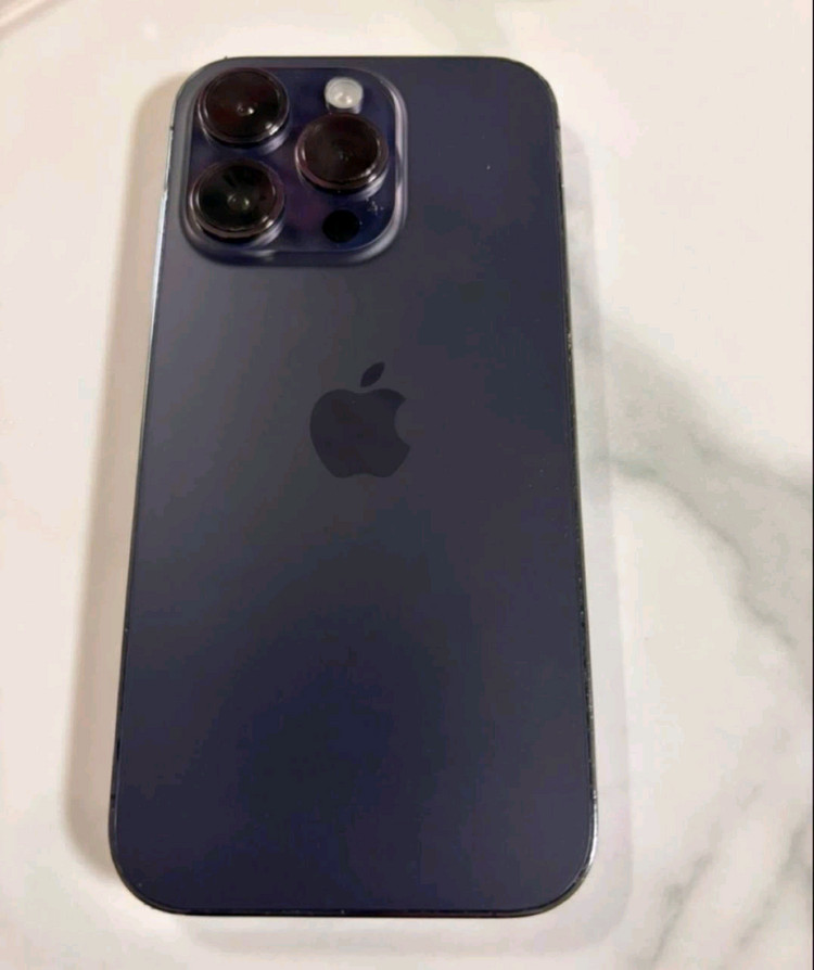 아이폰 14 Pro 딥 퍼플 128G. 배터리성능100프로. 아이폰 14프로 이미지