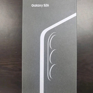 갤럭시 S26 자급제 블랙 256GB 미개봉 이미지
