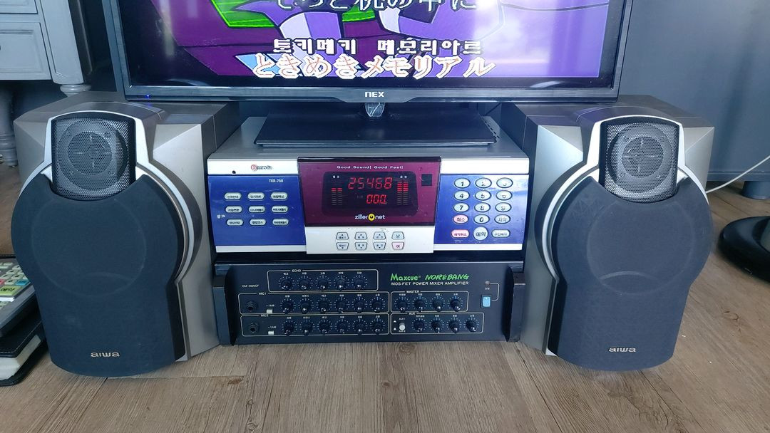 태진 노래방 반주기 풀 세트 이미지
