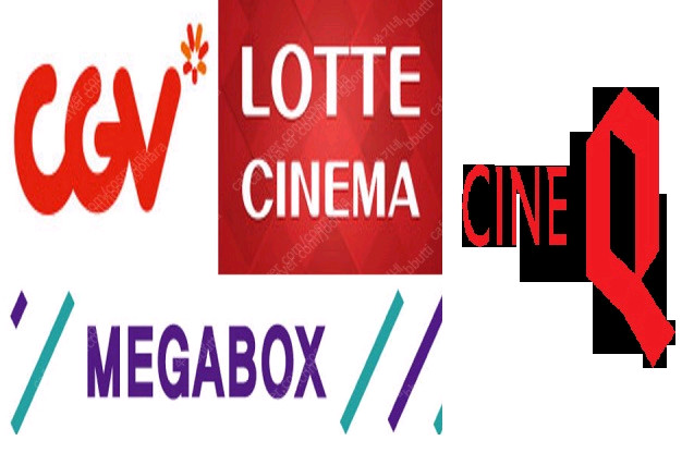 롯데시네마 / 메가박스 / CGV / 씨네큐 10000원 영화 예매 이미지