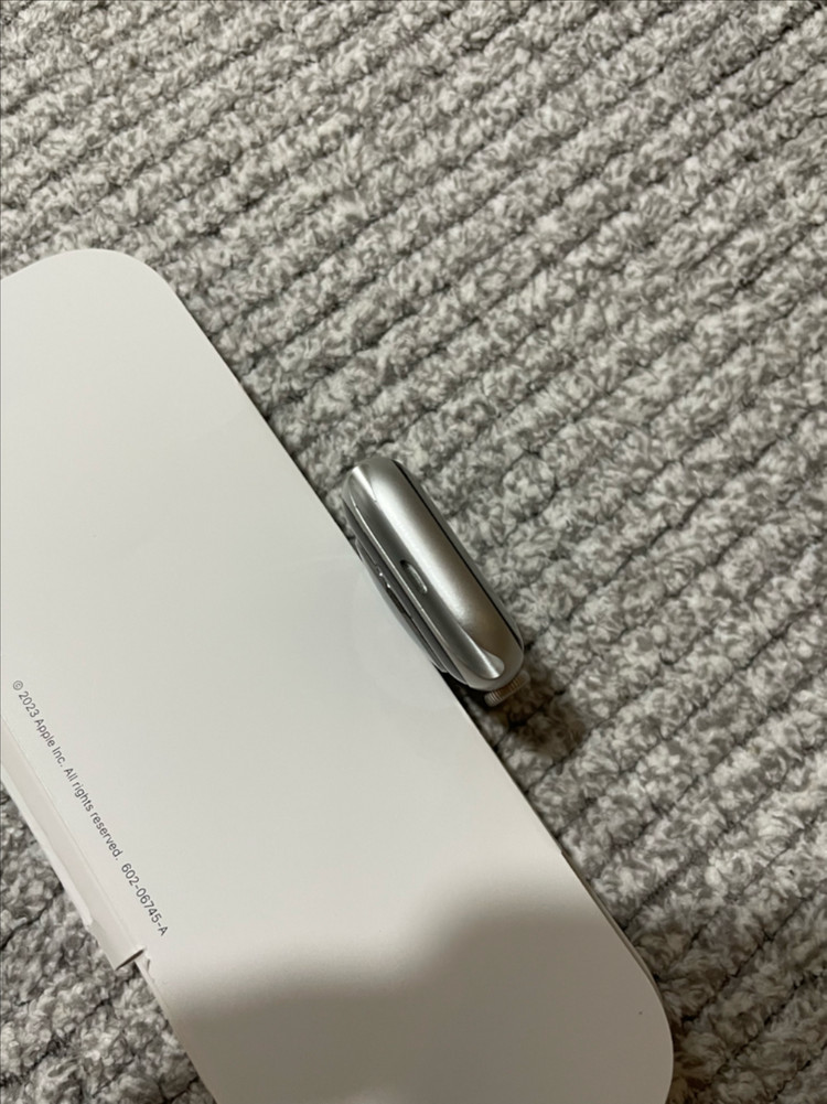 애플워치9 41mm 실버 S급 이미지