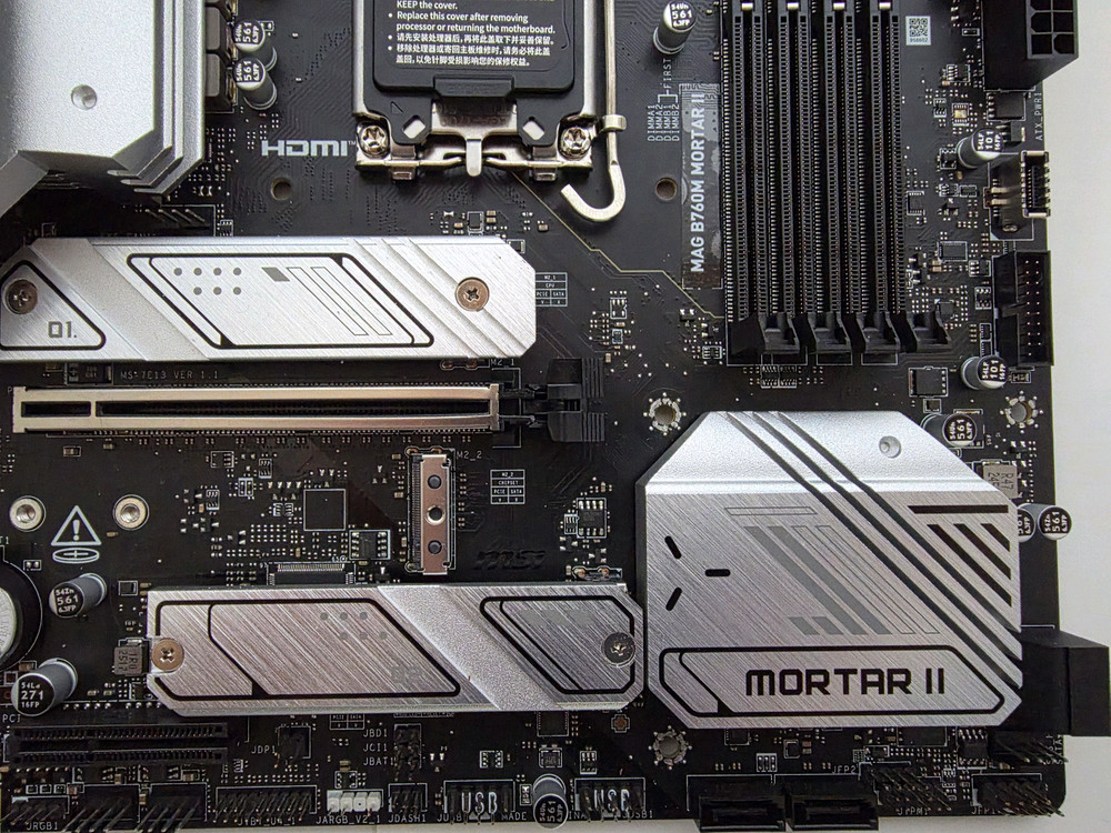 MSI MAG B760M 박격포 II 메인보드 이미지