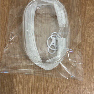 10cm PVC 미니 투명 가챠 파우치 키링 (새상품) 이미지