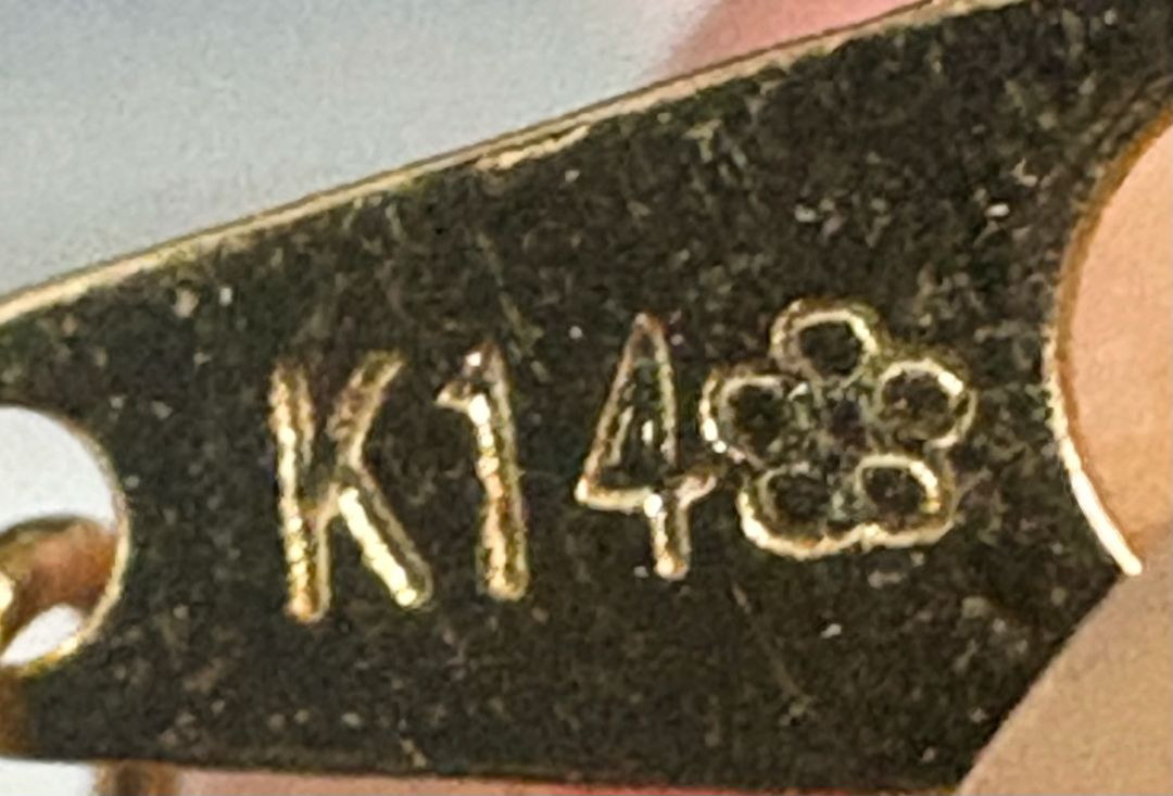 14k 금목걸이 이미지