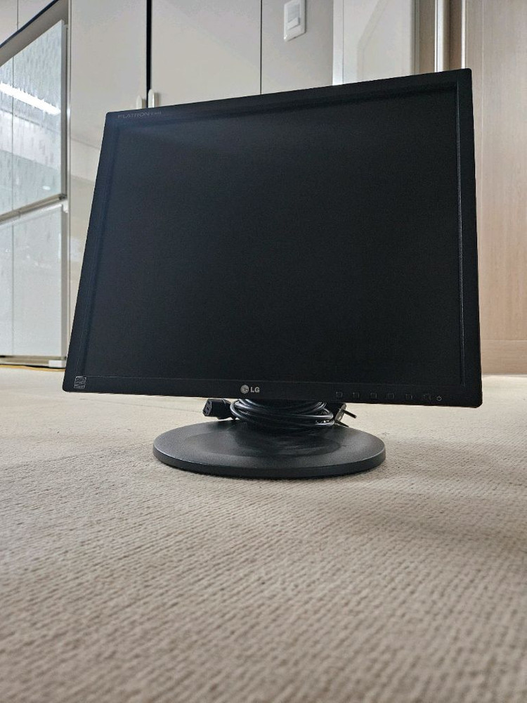 LG 19인치 LED 모니터 (높낮이·세로회전 가능, DVI 케이블 포함) 이미지