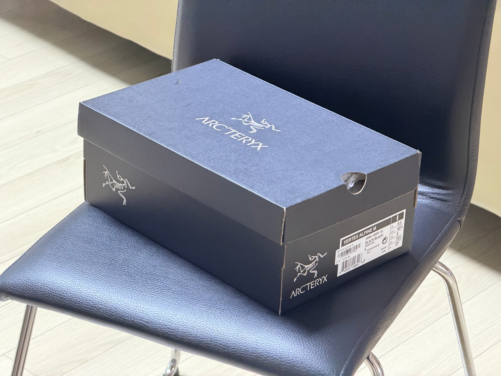 아크테릭스 버텍스 알파인 블랙 270 새상품 이미지