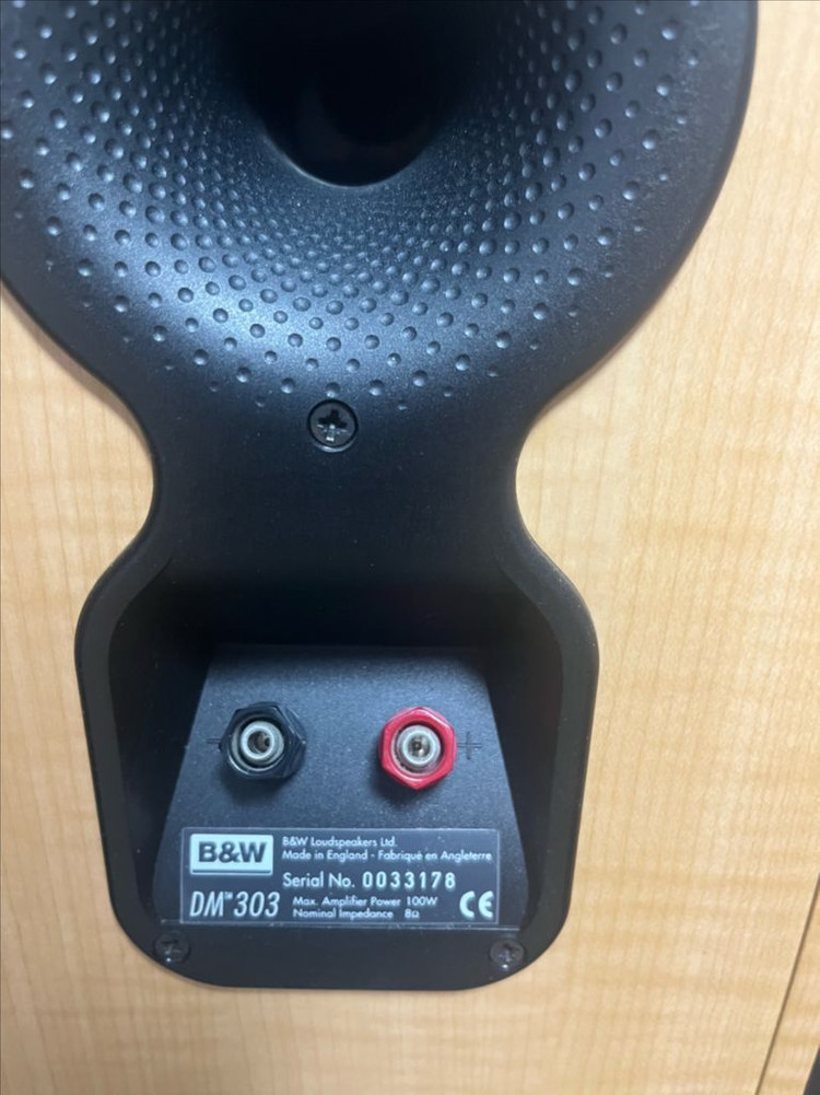 B&W DM303 북쉘프 스피커 이미지