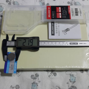 디지털 버니어 켈리퍼스 캘리퍼스 눈금자 150mm 측정 이미지