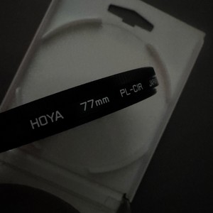 HOYA 77mm PL-CIR 편광 필터 CPL 이미지