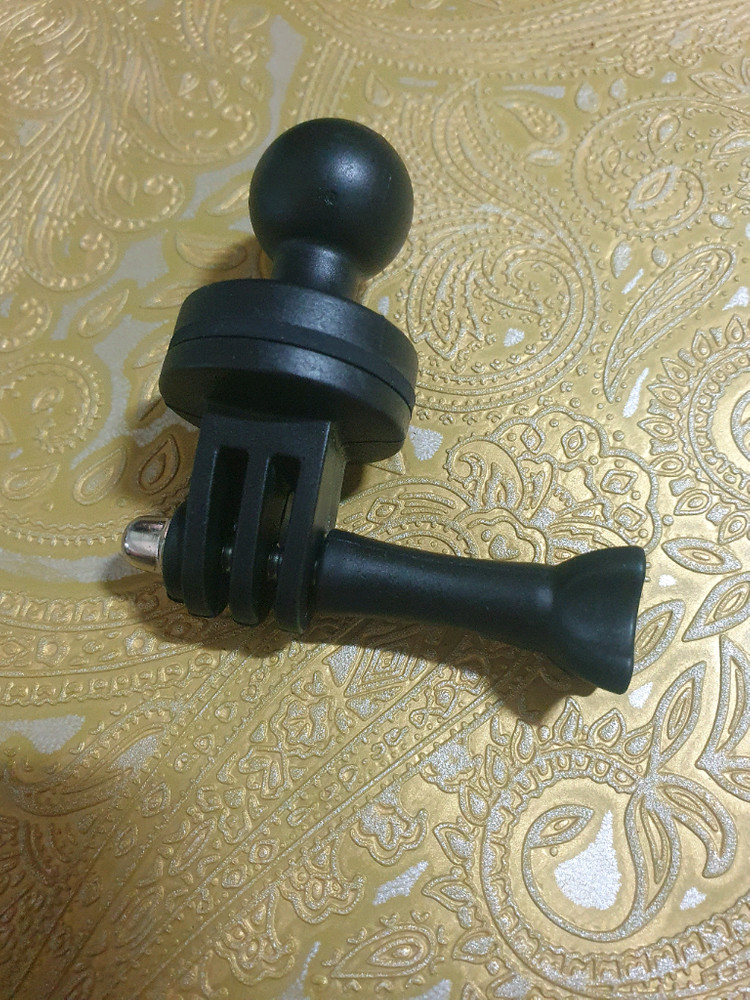 오토바이 전기자전거 핸들 바 폰 자석 거치대 램 마운트 이미지