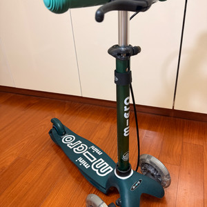 마이크로킥보드 미니 핸드 디럭스 에코 전시품 미사용 S급(헬멧, 리본 포함) 이미지