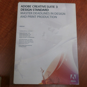 Adobe Creative Suite 3 Design Standard (윈.한글)개봉 이미지