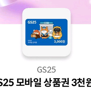 GS25 편의점 3천원 이미지