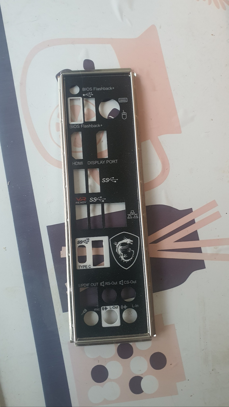 MSI B450M 메인보드 1개 판매합니다. 이미지