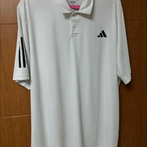[3XL] 아디다스 클럽 3S 테니스 폴로 셔츠 카라티 화이트 이미지