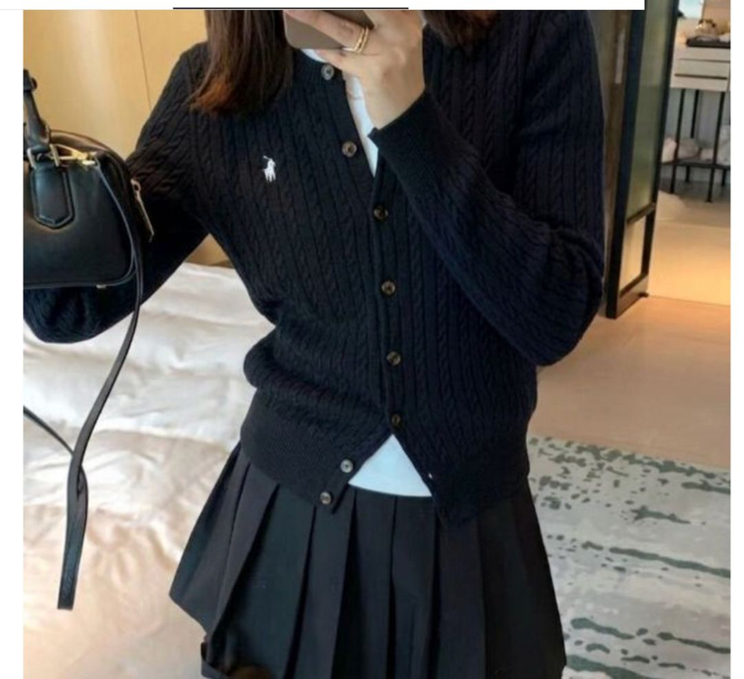 (새상품) 폴로 랄프로렌 걸즈 케이블가디건 이미지