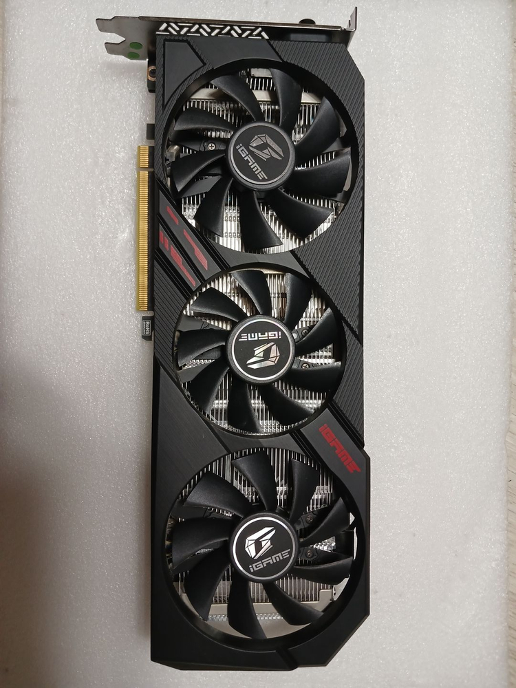 컬러플 GTX1660Ti 3팬 ULTRA 그래픽카드 이미지