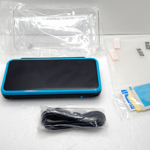 닌텐도 NEW 2DS 블랙 블루 32gb 풀세트 이미지