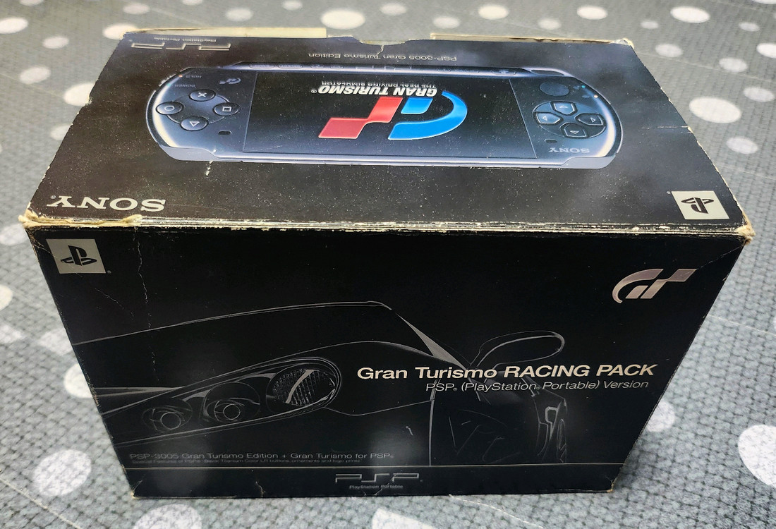 소니 PSP 게임기 그란 투리스모 레이싱 팩 3005버전 블랙 (한국 정식발매) 철권6 포함 / 판매 이미지