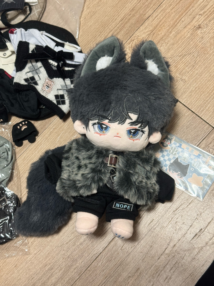 20cm 솜인형 옷장 일괄판매 이미지