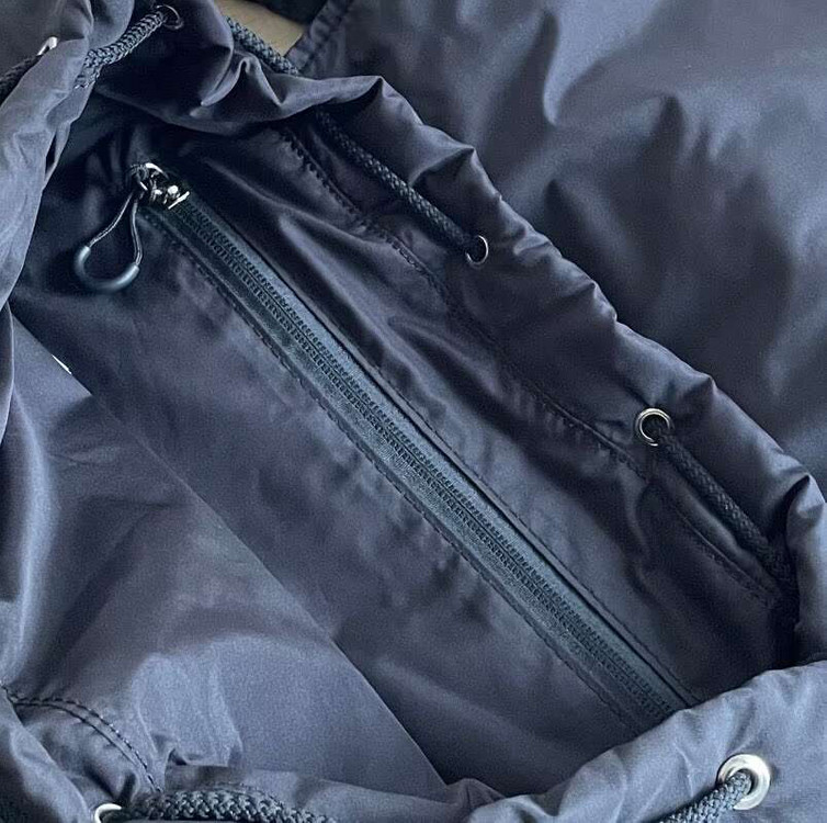 GANNI 가니 블랙 백팩 이미지