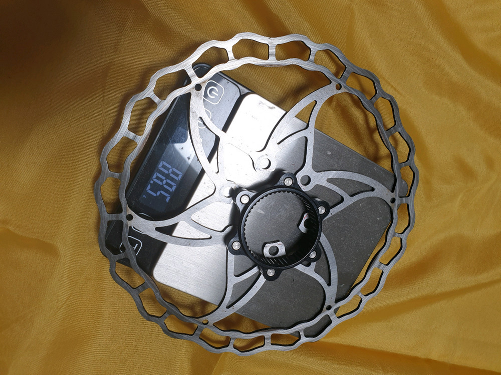 아시마 경량 로터 2개, 160mm, 센터락 이미지
