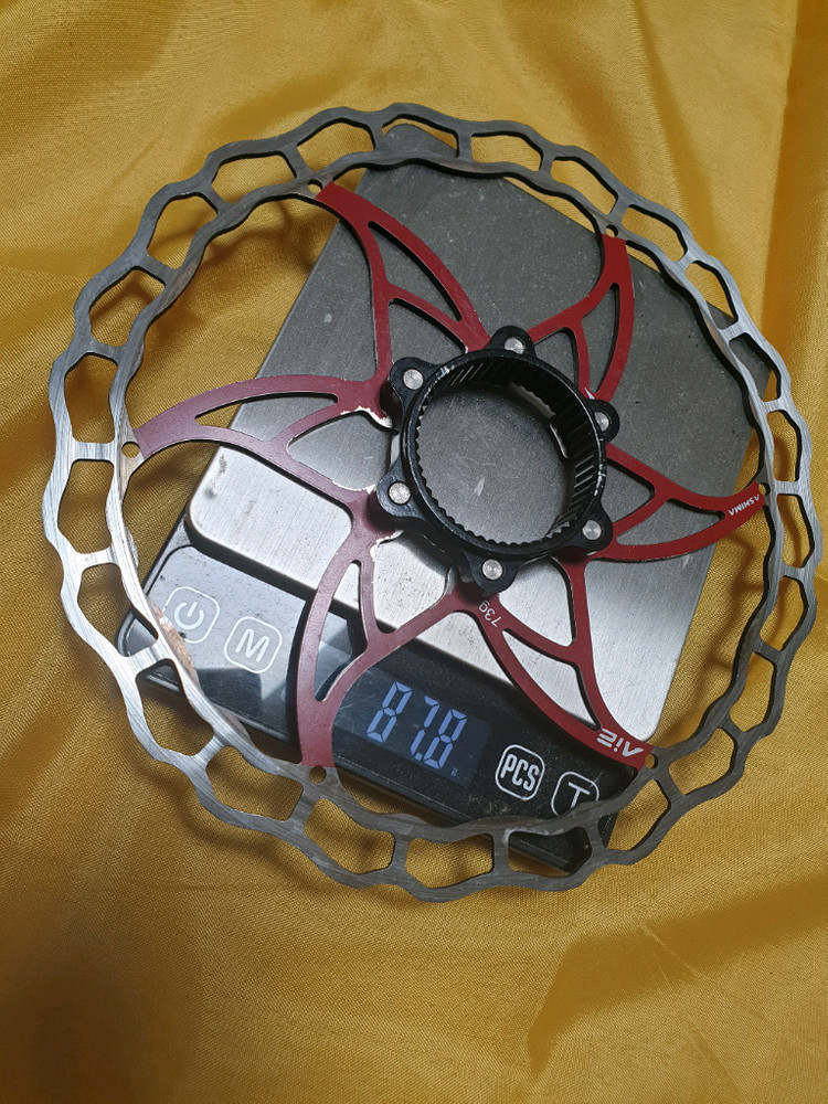 아시마 경량 로터 2개, 160mm, 센터락 이미지