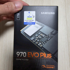 ssd 970 evo plus m.2 1tb 이미지