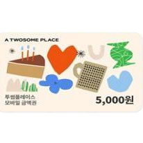 투썸플레이스 금액권 5천원 이미지