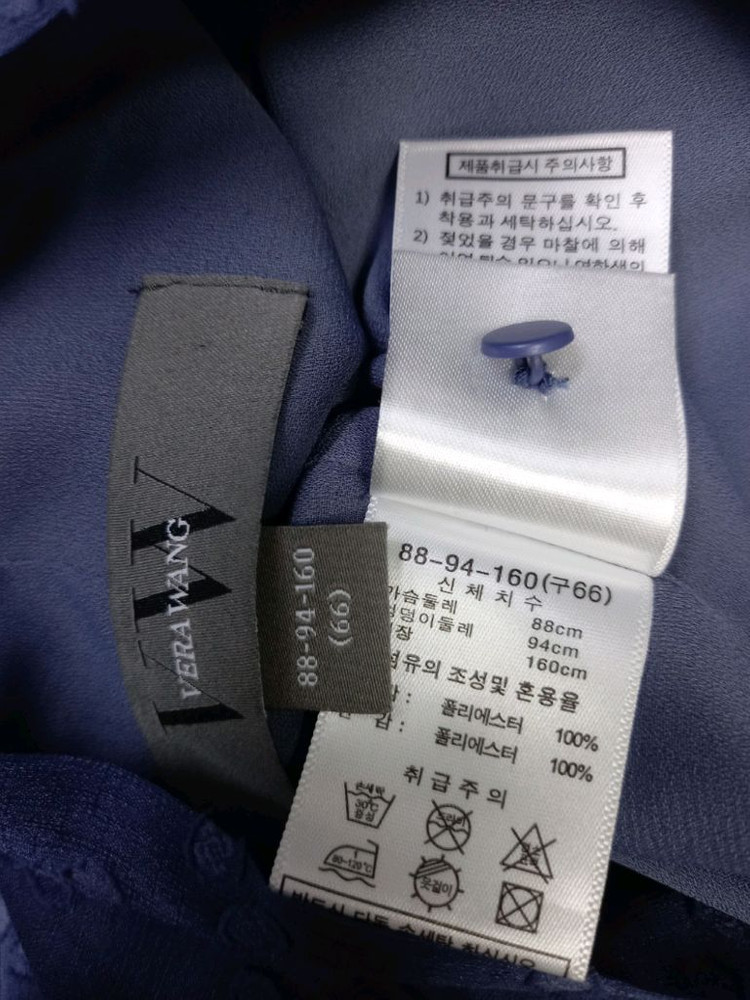 새 베라왕 춘하 쉬폰 맥시 롱 원피스 66.77 이미지