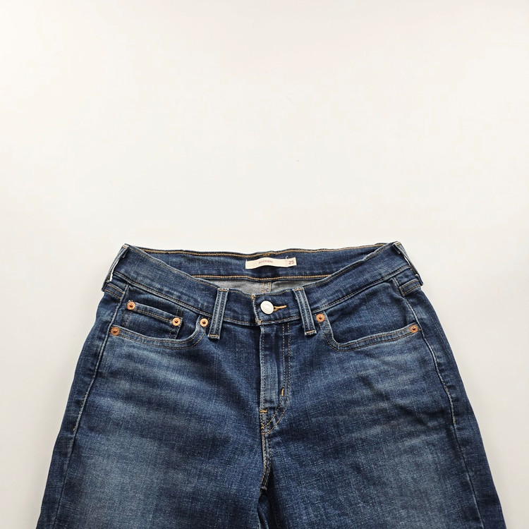 리바이스 청바지 보이핏 스판 워싱 데님 사이즈27 R5782 이미지