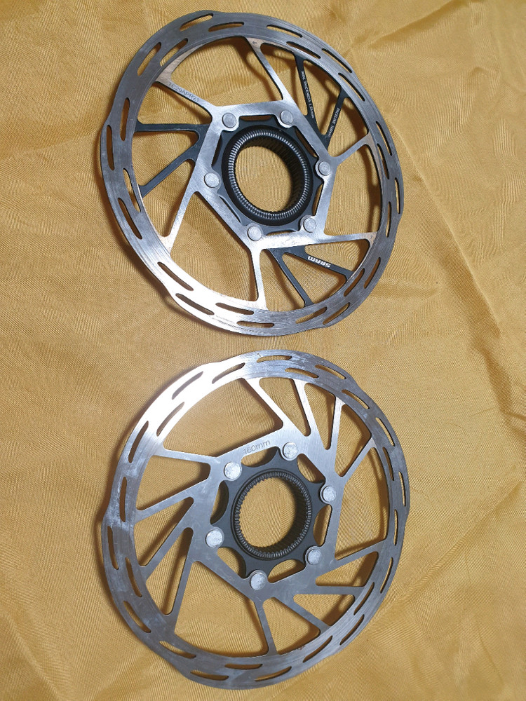 스램 160mm 디스크 로터 2개, 센터락 이미지
