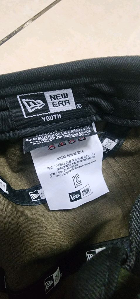 뉴에라 키즈 캠프캡모자 이미지