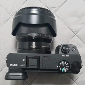 소니 미러리스 카메라 a6400 + SEL1018 이미지