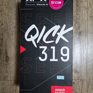 XFX 라데온 RX 7800 XT QICK 319 화이트 판매합니다. 이미지
