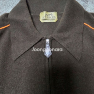 (가격인하) 정품 에르메스 캐시미어 하프집업 니트 Large HERMES CASHMERE KNIT 이미지