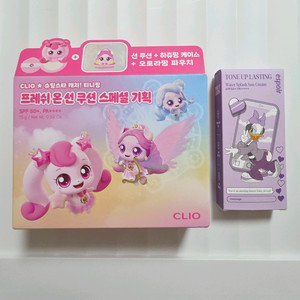클리오 티니핑 선쿠션+에스쁘아 톤업 선크림 일괄 이미지