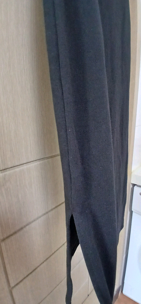 (새상품) 블랙 슬림 롱원피스 딱붙핏원피스 타이트 이미지