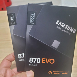삼성 870 EVO SSD 1TB/500GB/250GB 수랑한정! 이미지