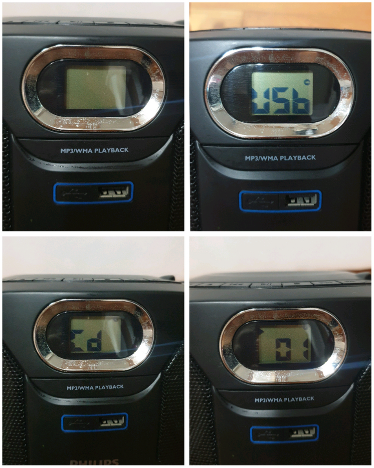 필립스 포터블 CD 플레이어 AZ385 판매해요 이미지