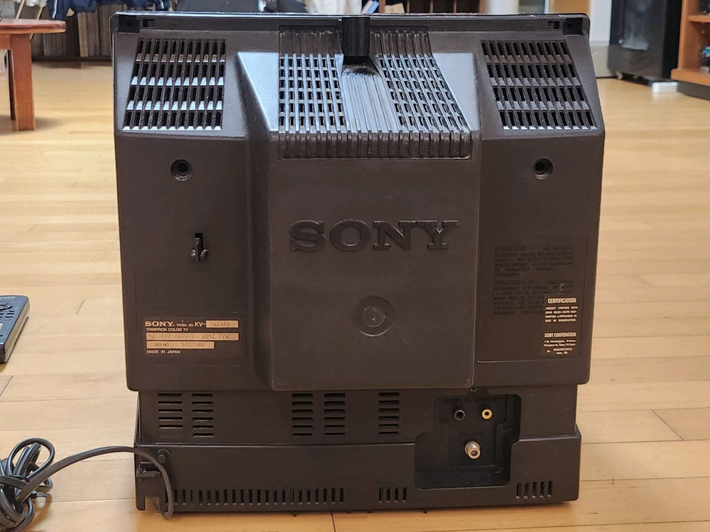 SONY 소니 트리니트론 KV-1424RD 14인치 TV 모니터 게임용 이미지