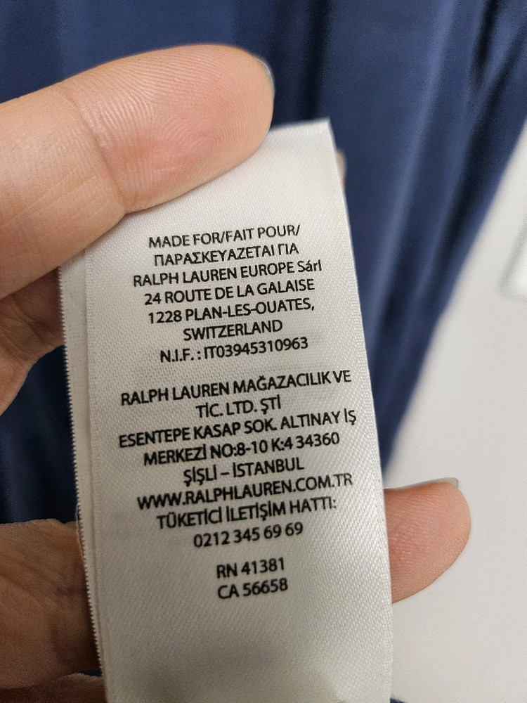 폴로 랄프로렌 랩 원피스 M 이미지