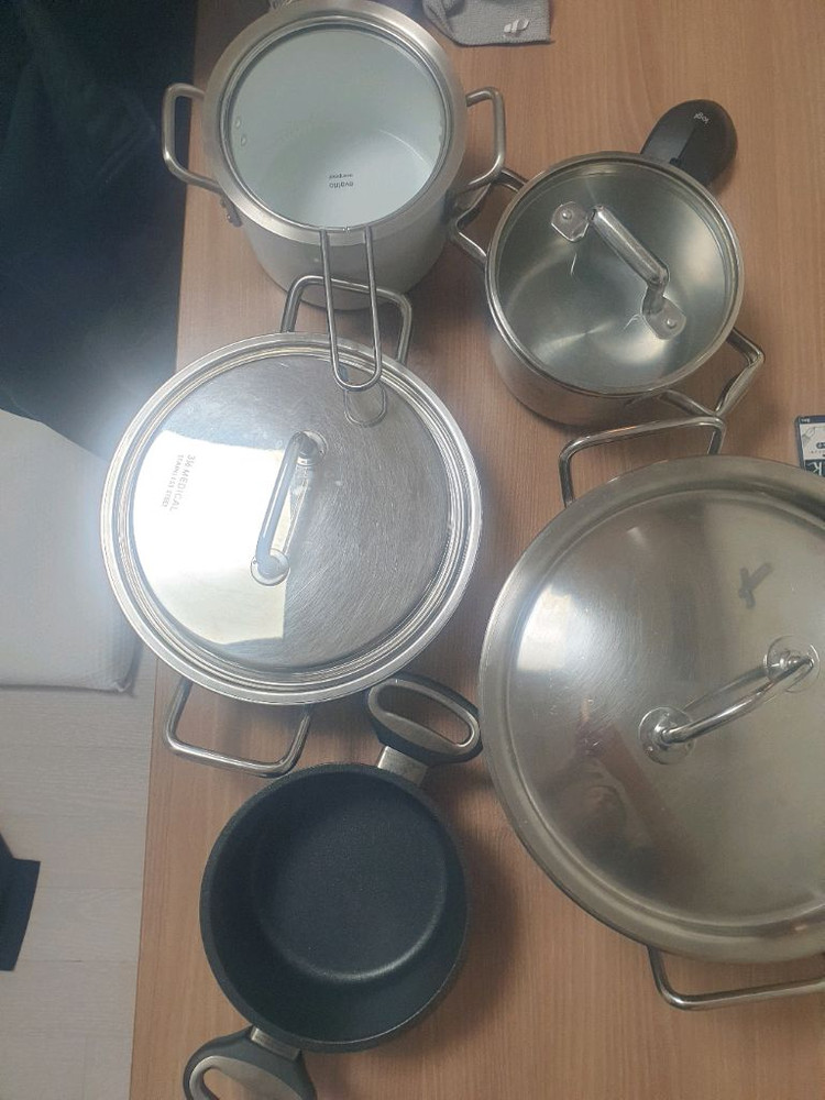 AMT EVASOLO ELO CHEFWIN 냄비 찜솥 세트 이미지