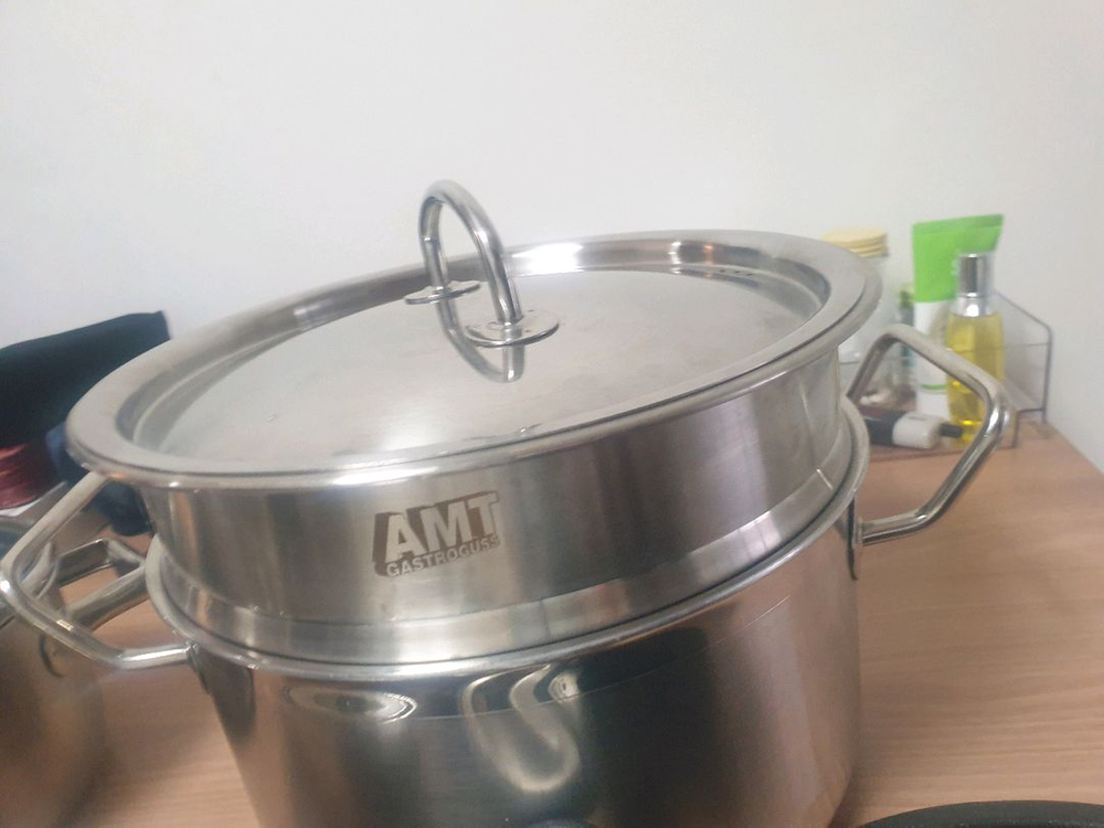 AMT EVASOLO ELO CHEFWIN 냄비 찜솥 세트 이미지