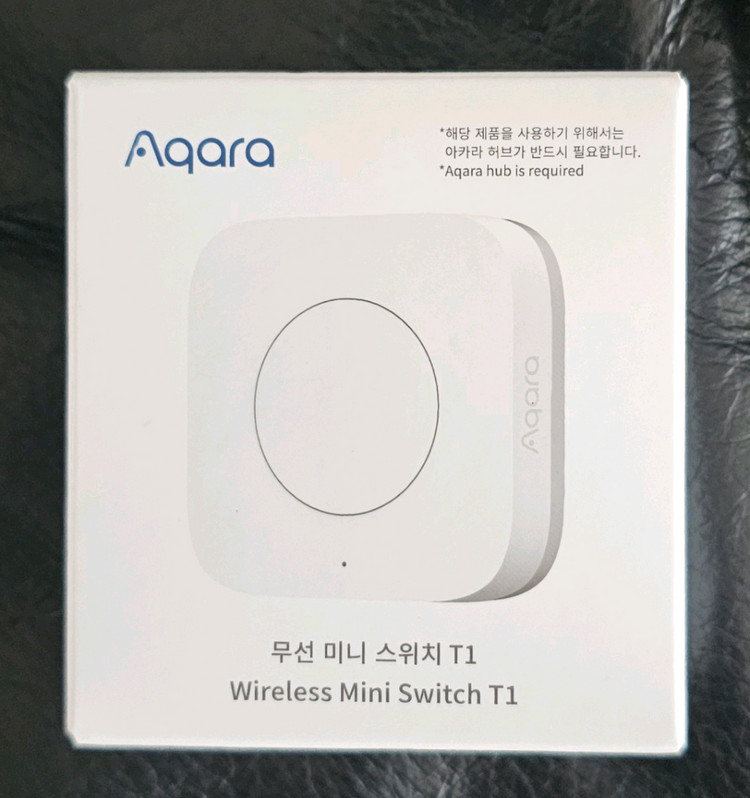 아카라 무선 미니 스위치t1. 스마트허브 m100 이미지