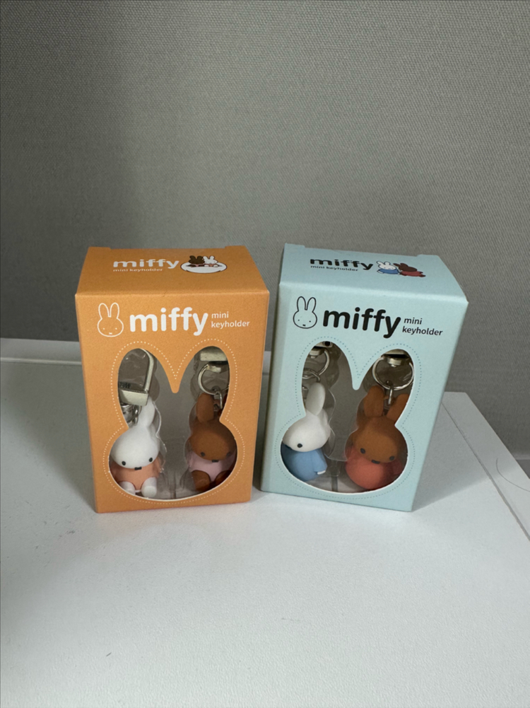 미개봉새상품)미피 미니 커플 키링 이미지