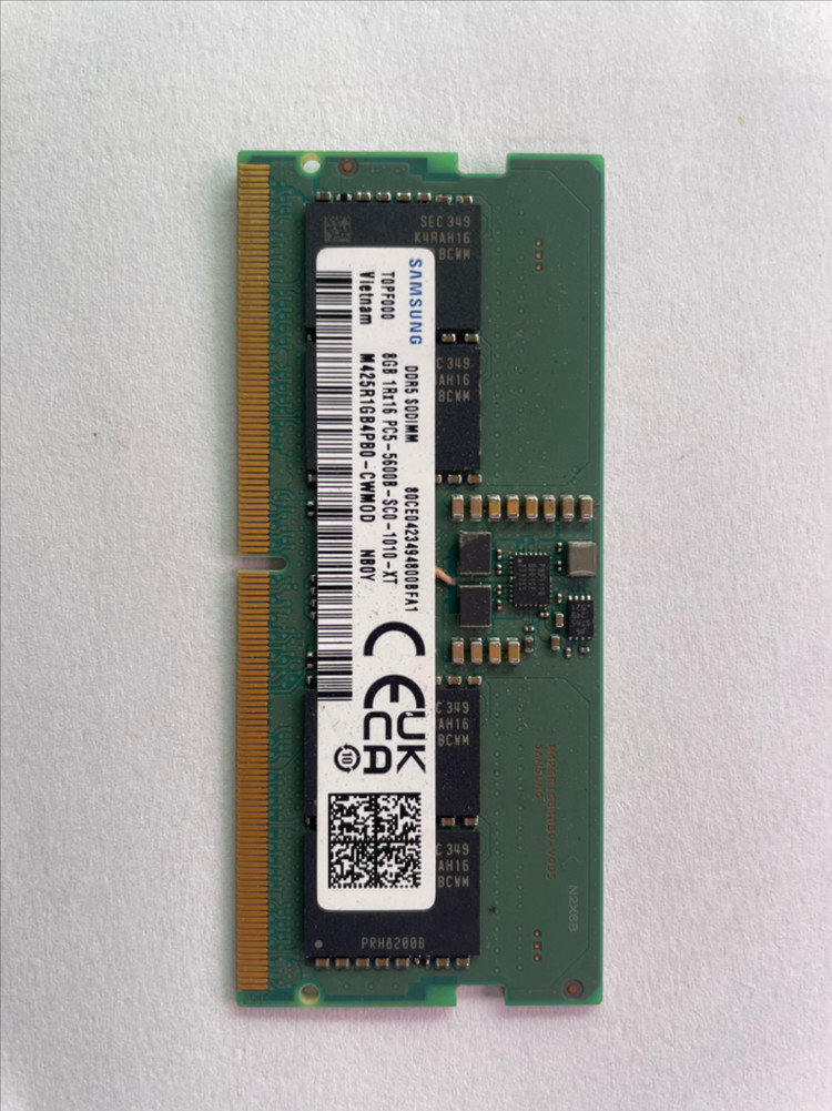 삼성 DDR5 5600B 8G 노트북 메모리 1개 이미지